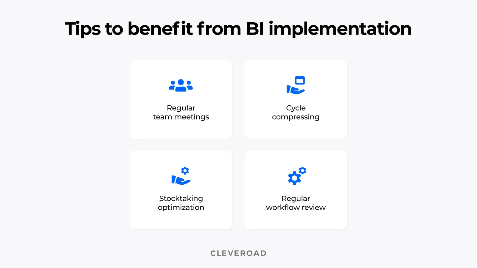 How to profit from BI