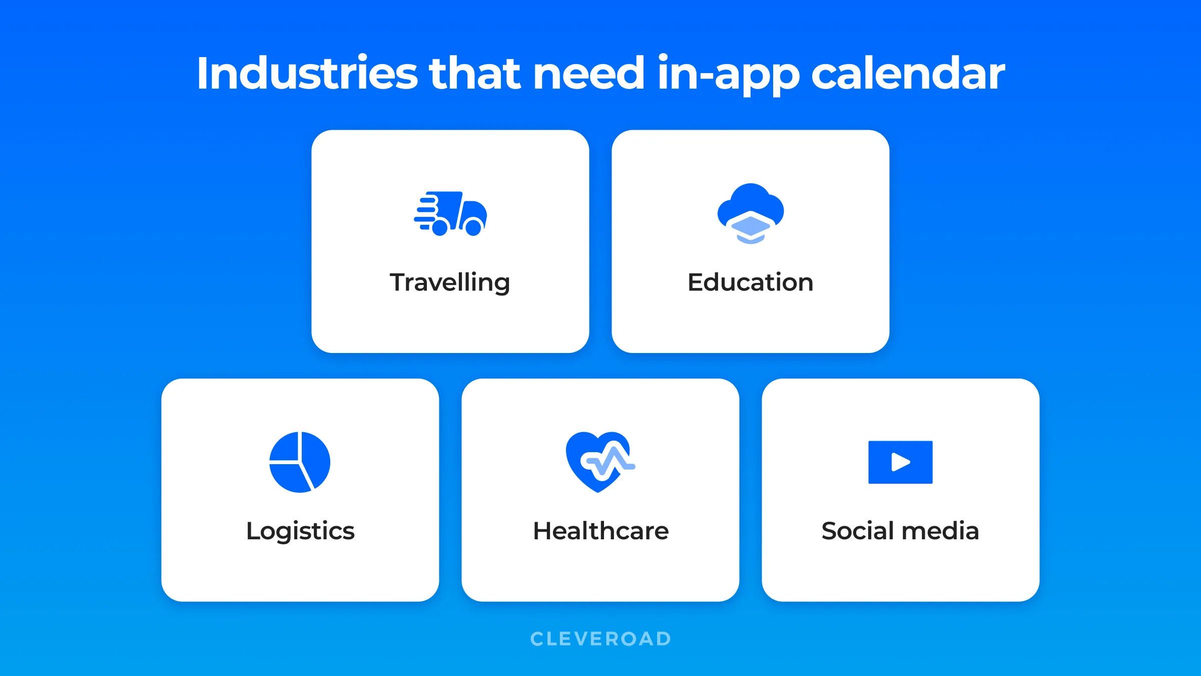 Calendar app development: use cases