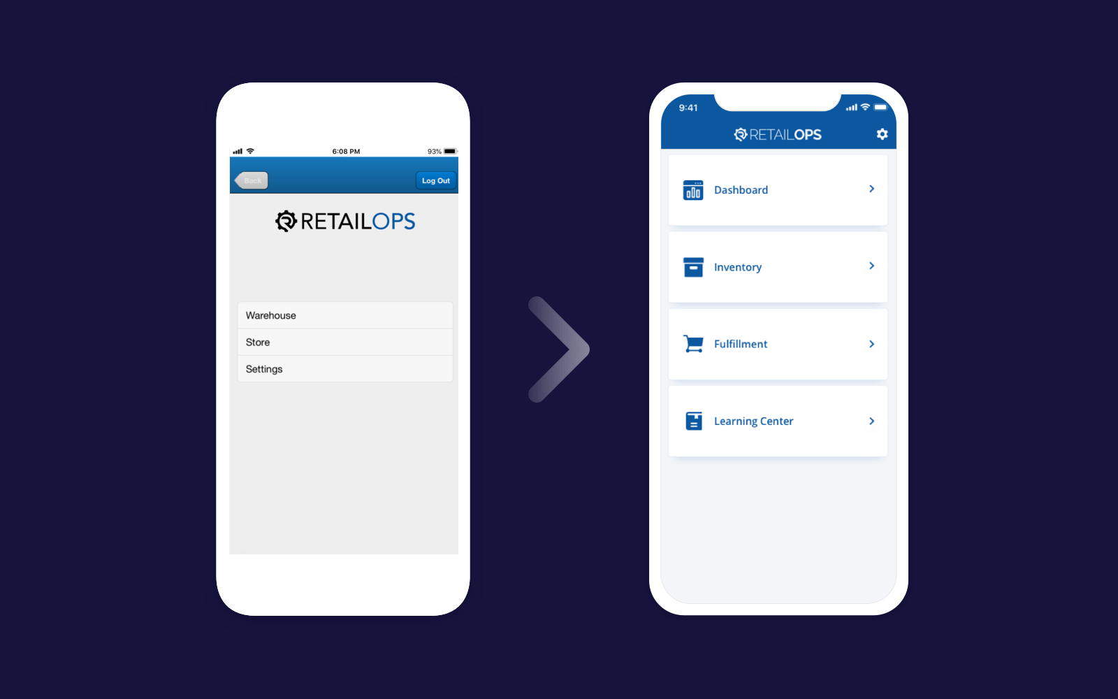 RetailOps design comparison
