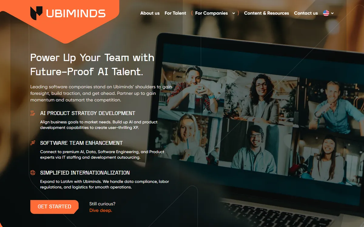 Ubiminds nearshore software development company