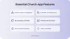 Church app features