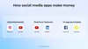Social apps monetization