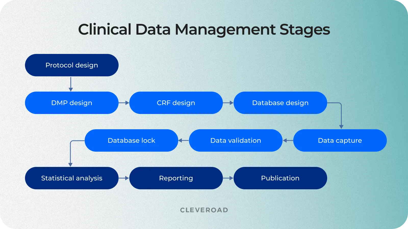 Clinical data management process
