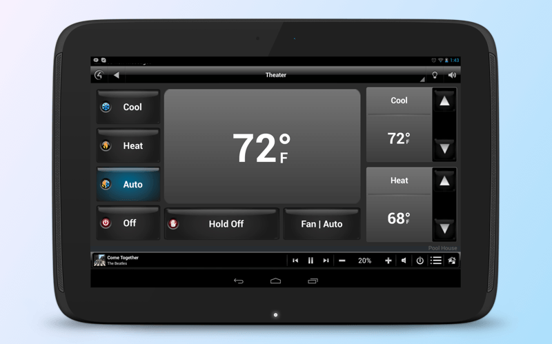The way to improve your convenience - Control4 MyHome app