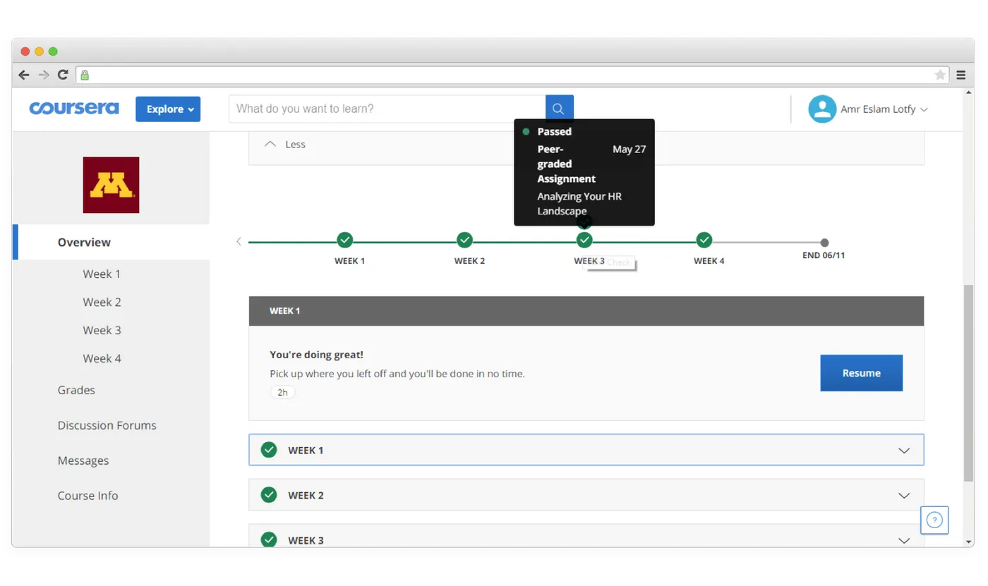 Coursera course page.