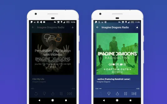 Create radio station app like Pandora