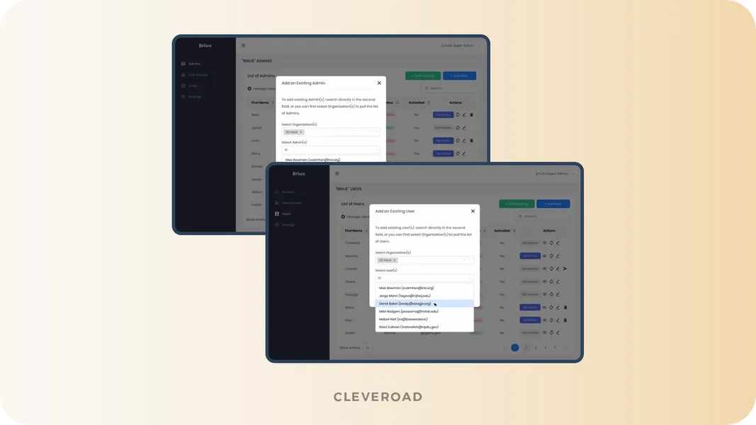 CRM software from Cleveroad