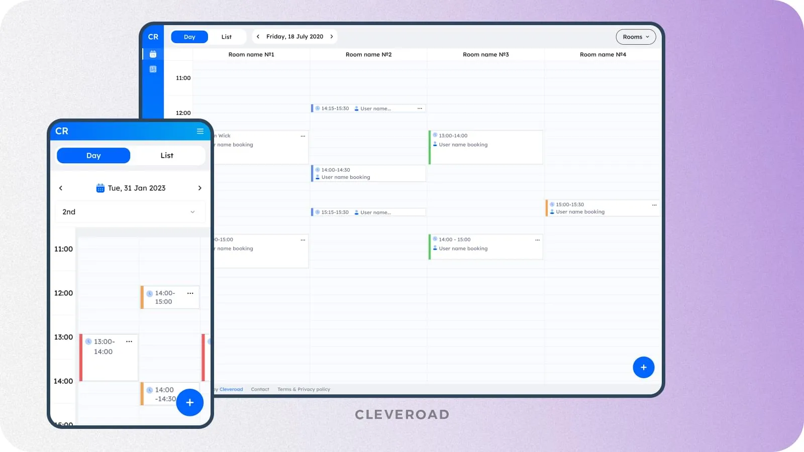 Cross-platform solution for scheduling meetings built by Cleveroad