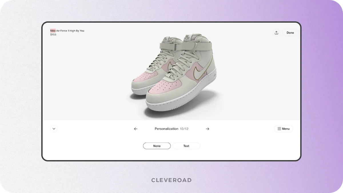 Custom nike