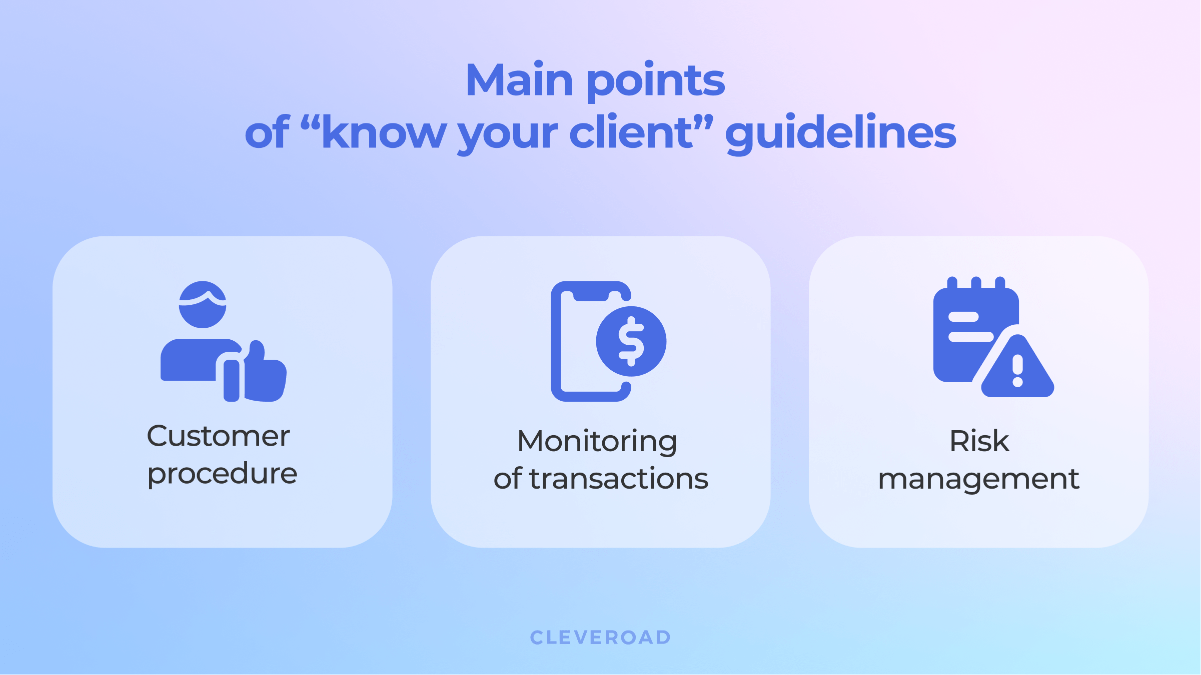 How to comply with know your client?