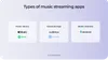 How to make a music streaming app: Types of platforms