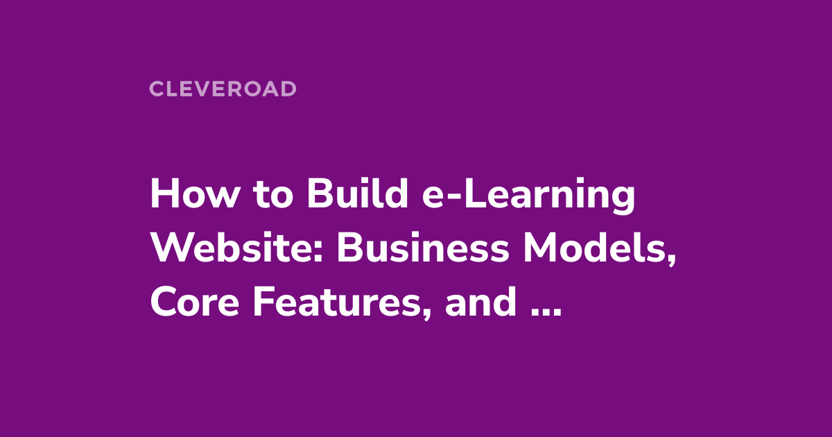 How to Create E Learning site That Will Succeed