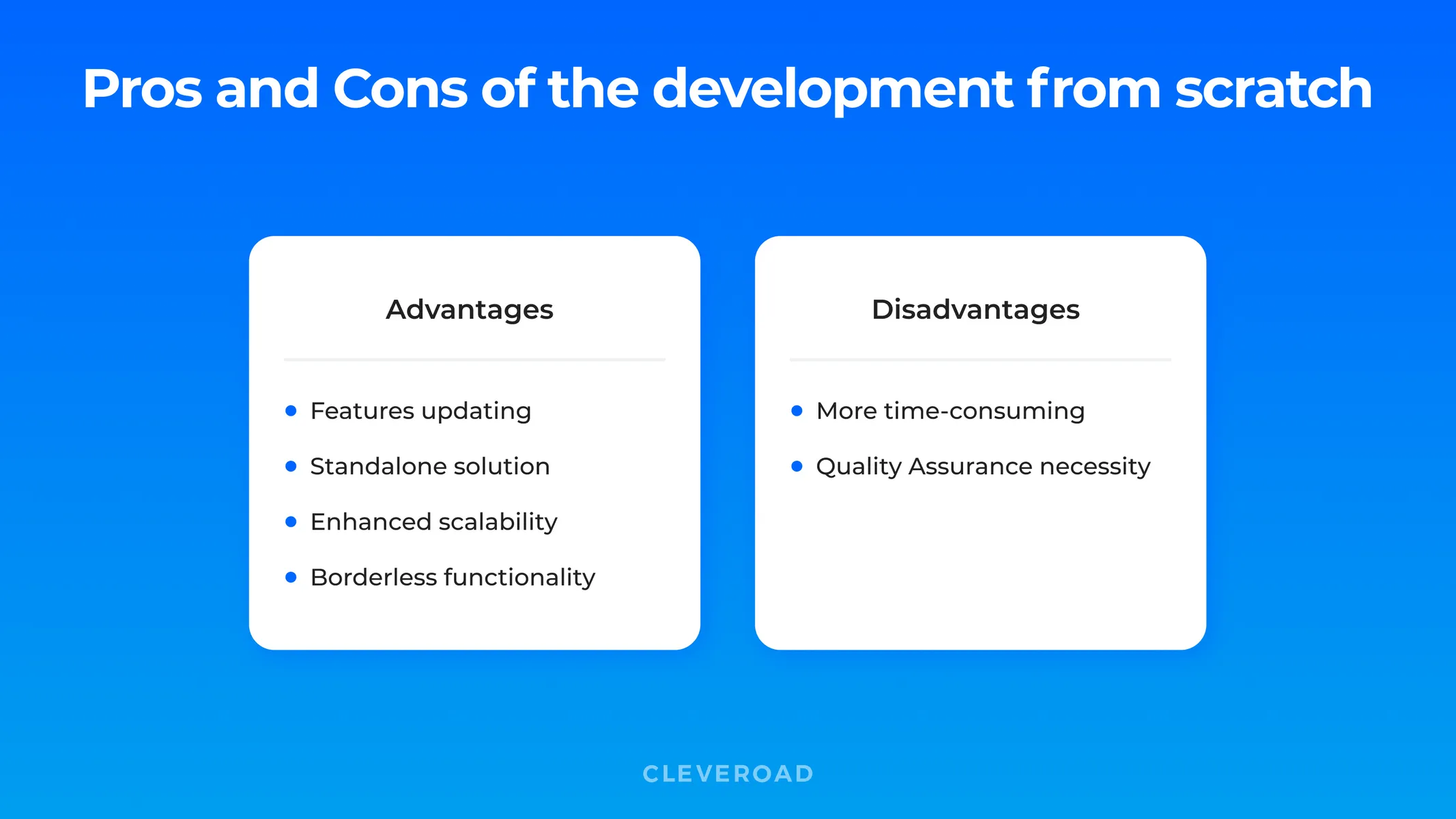 Logistics management development pros and cons