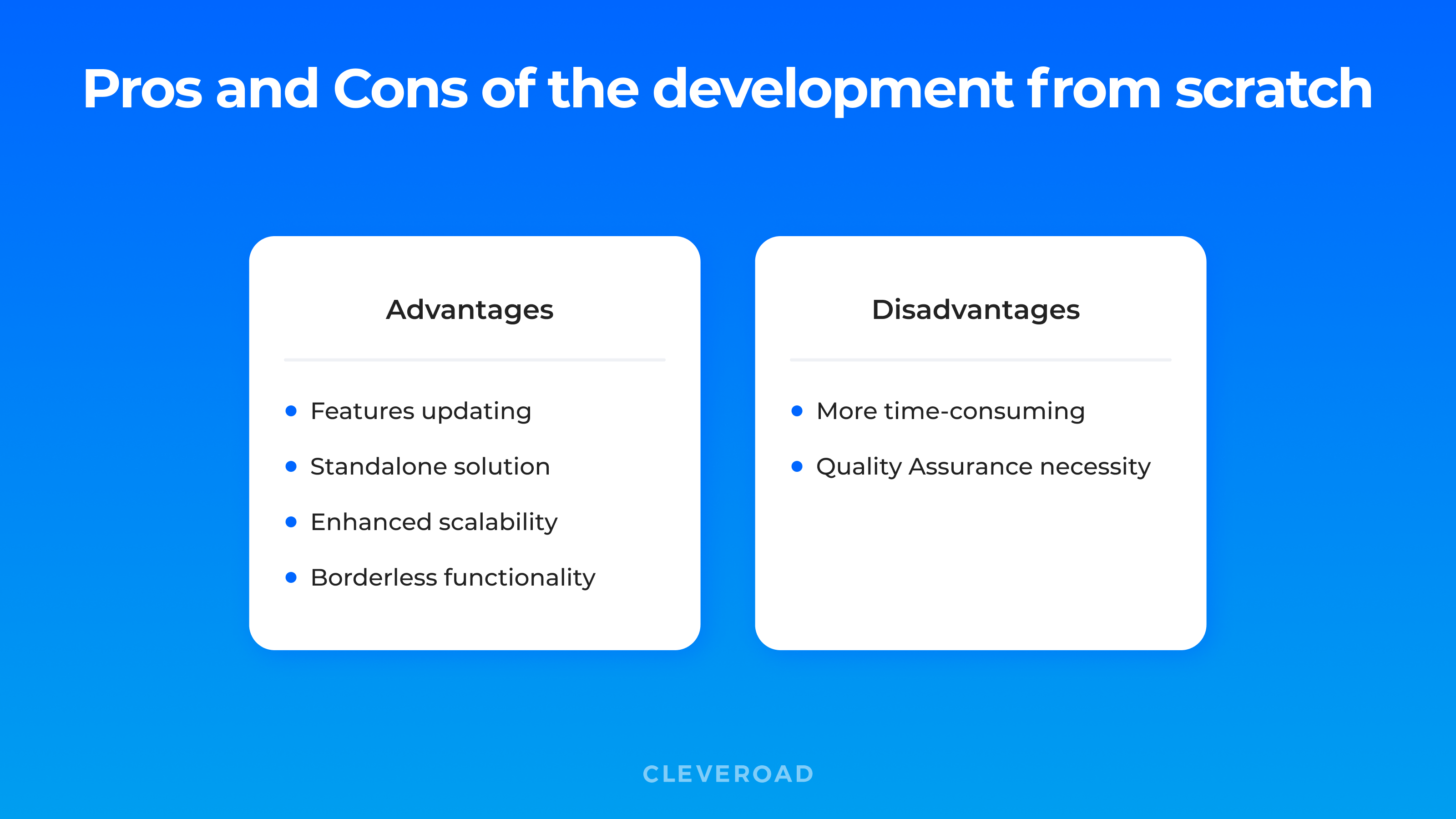 Logistics management development pros and cons