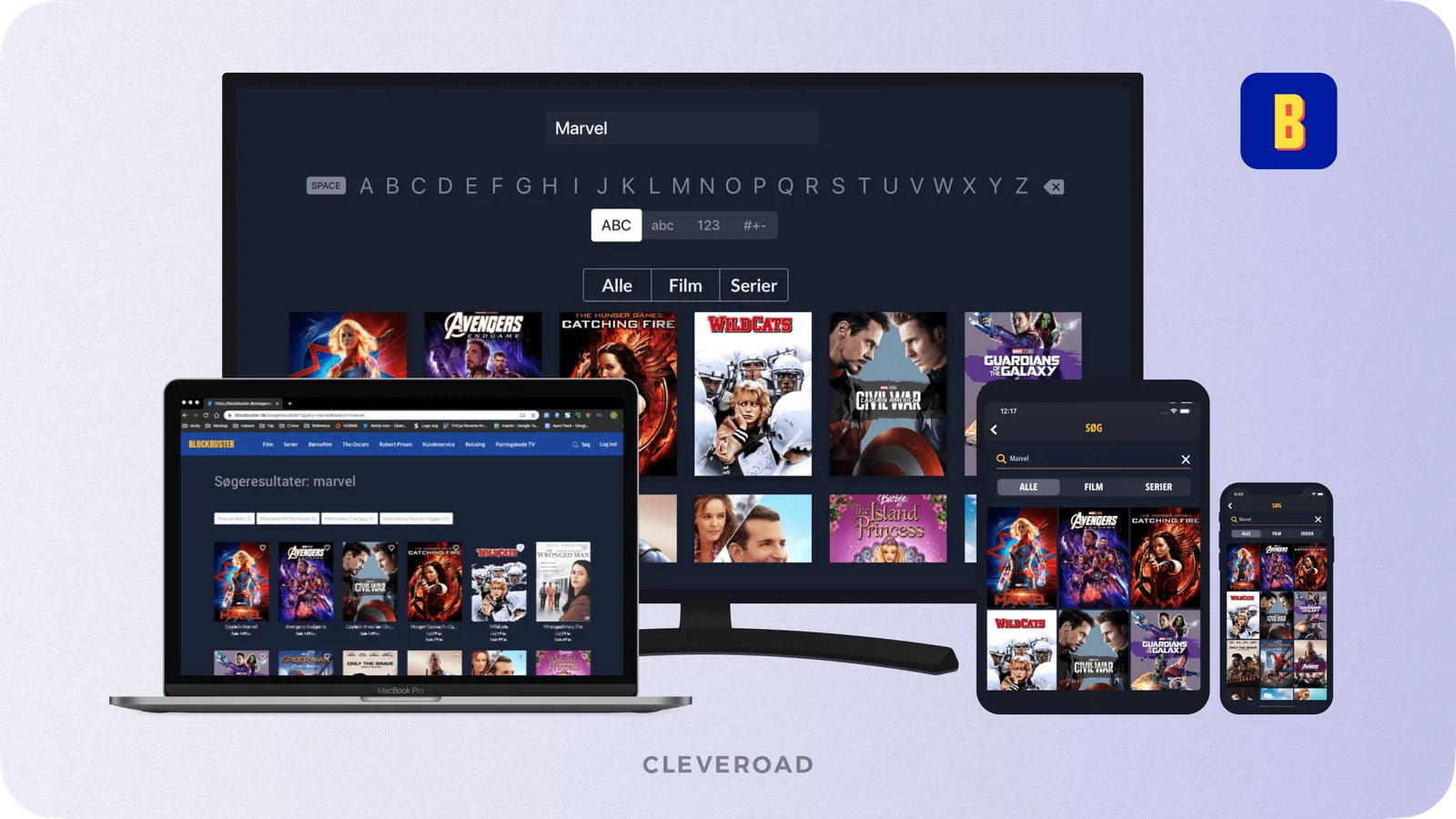 Streaming app: Blockbuster