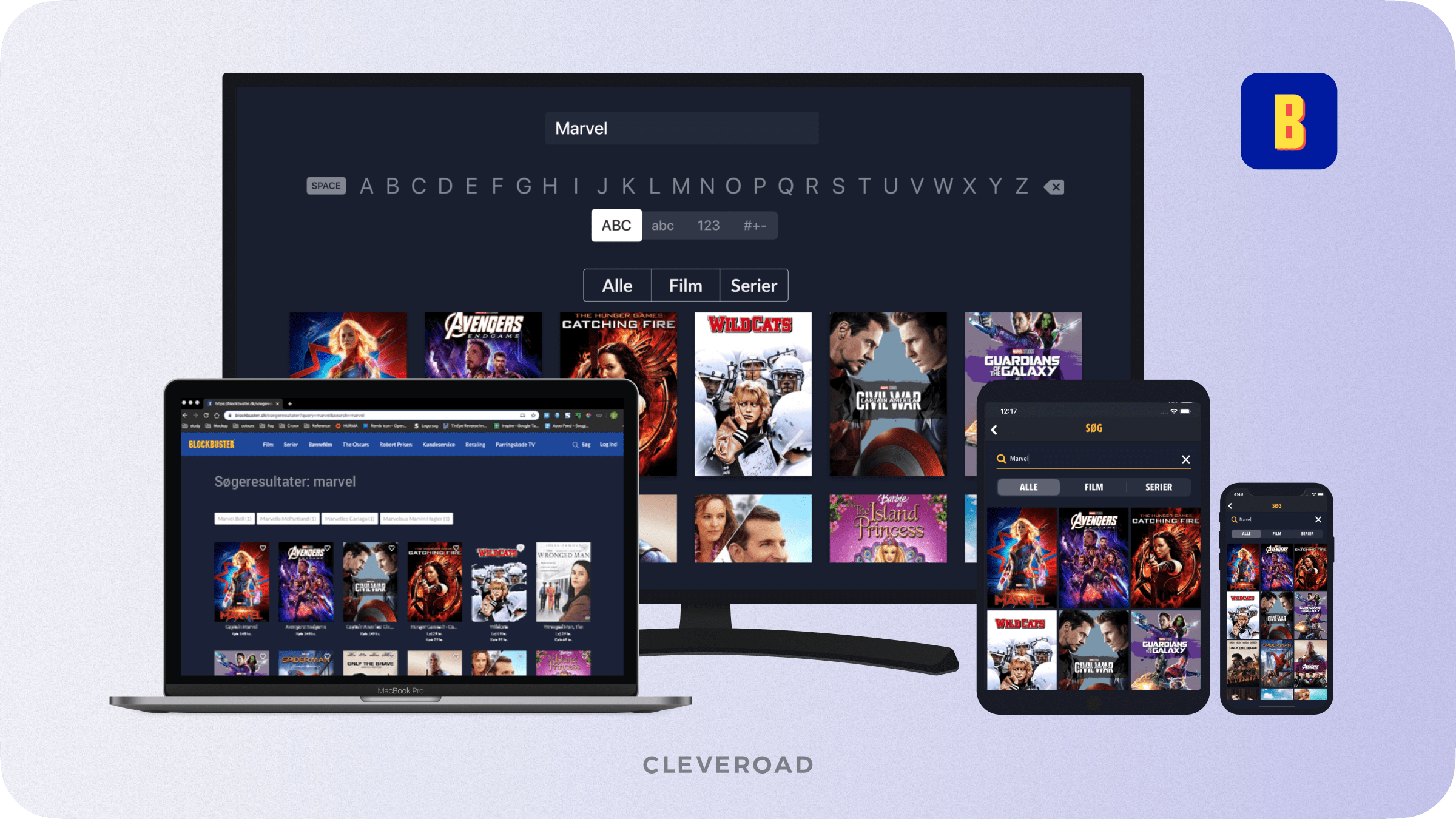 Streaming app: Blockbuster