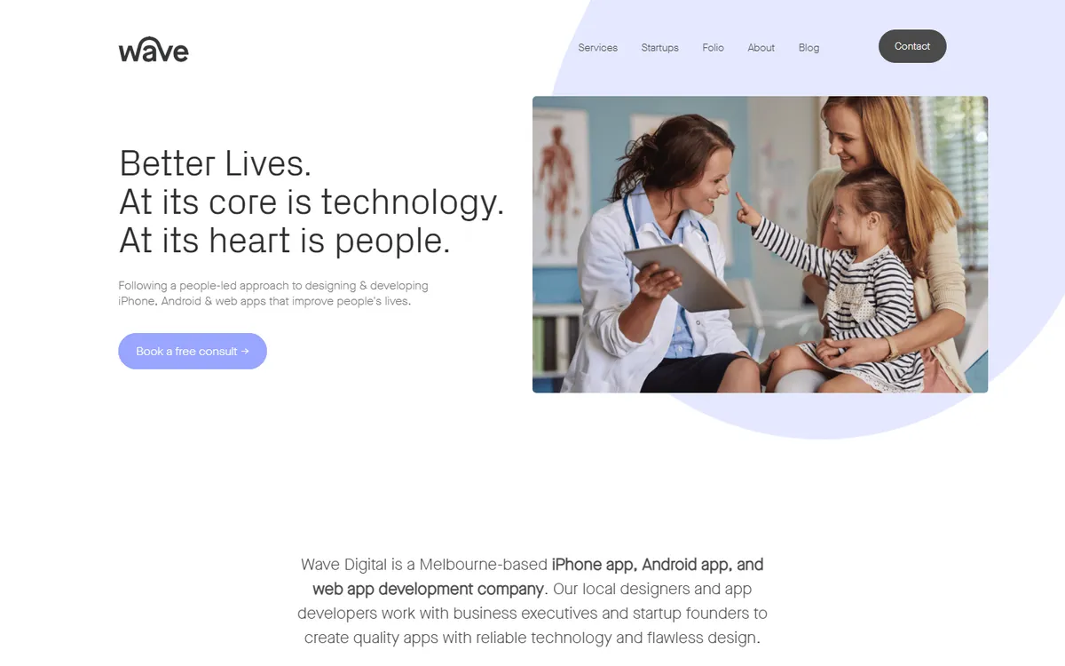 Wave Digital mobile app development company in Australia
