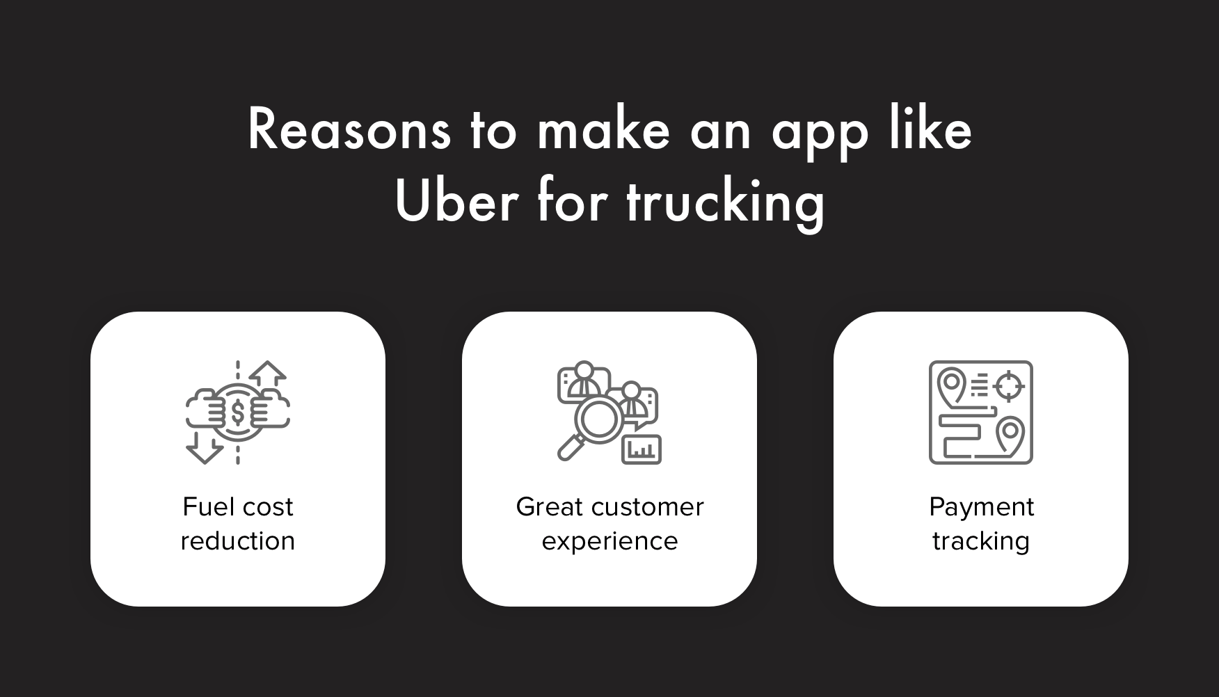 Reasons to make an app like Uber for trucking