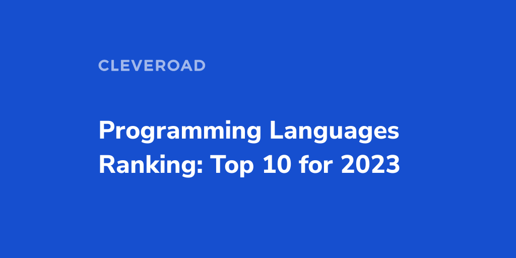 Most Popular Programming Languages for 2023