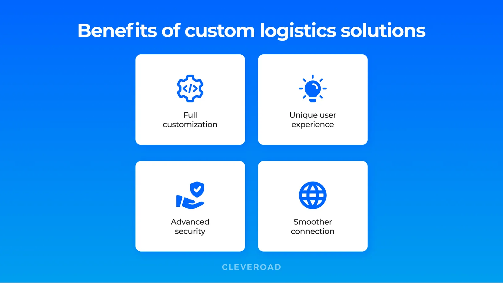 Benefits of custom logistics solutions