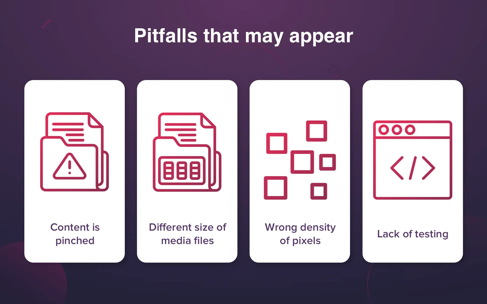 disadvantages of responsive web design