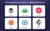 Distributed team examples