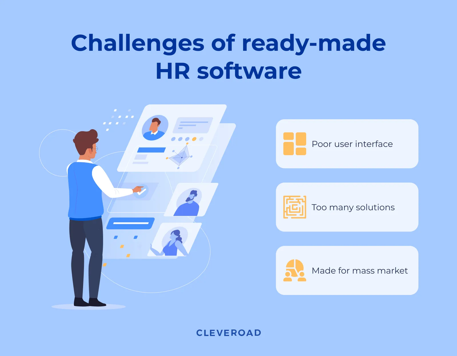 Drawbacks of ready-made HR systems