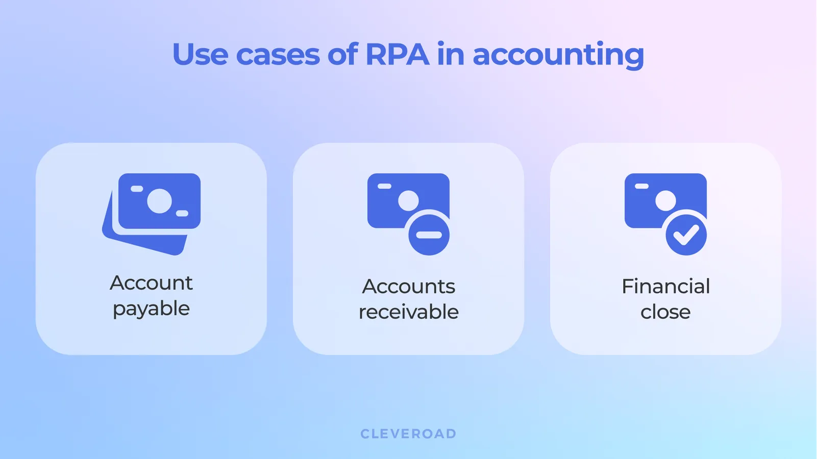 Use cases of RPA in accounting