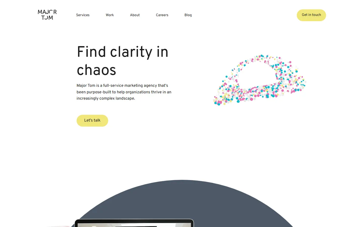 Major Tom Canadian web development agency