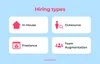 Mobile app developers hiring types