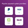 Payment system provider for online casino