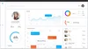Interface of healthcare CRM for reporting