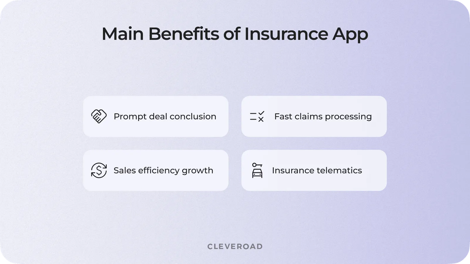insurance app advantages