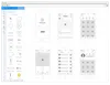 Wireframing using online tool