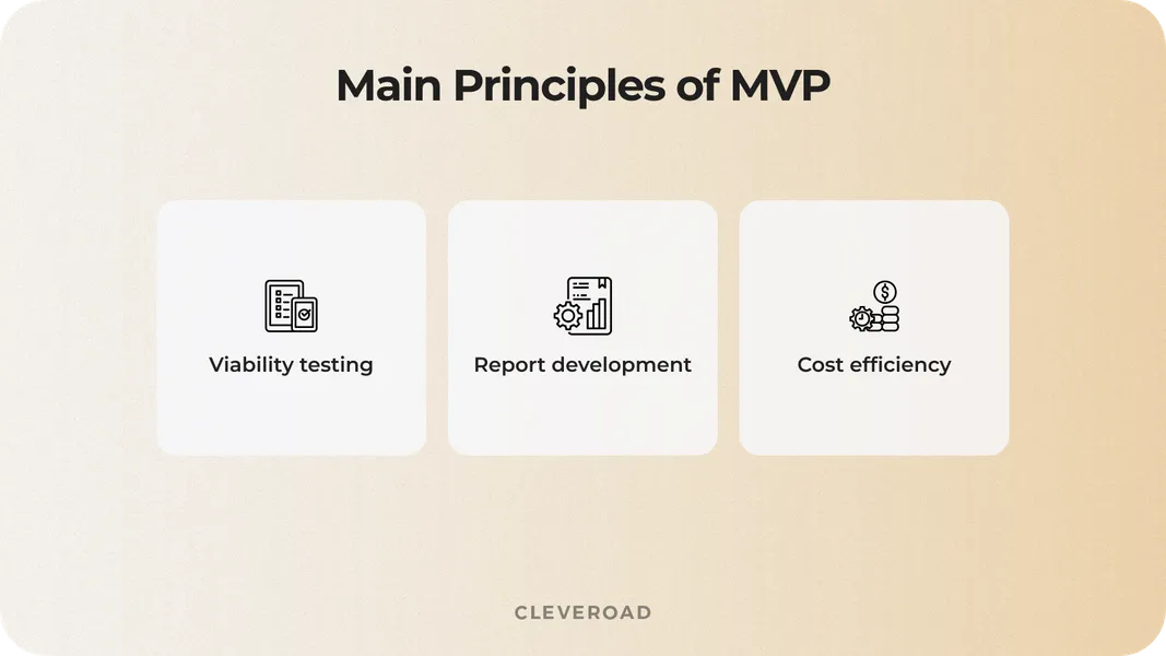 How to build an MVP app — 3 essential principles