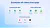 Examples of video chat apps