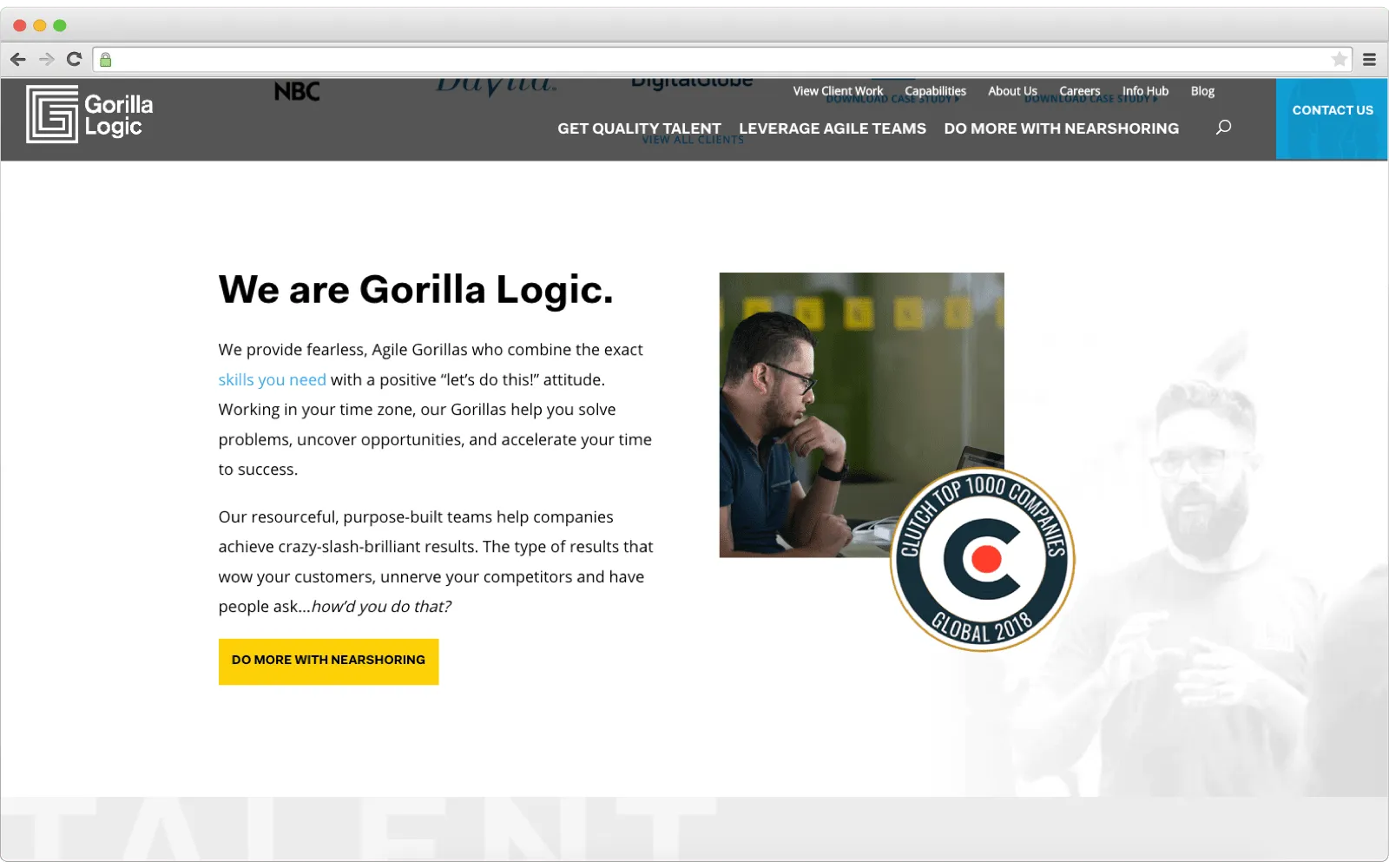 Ecommerce development company: Gorilla Logic