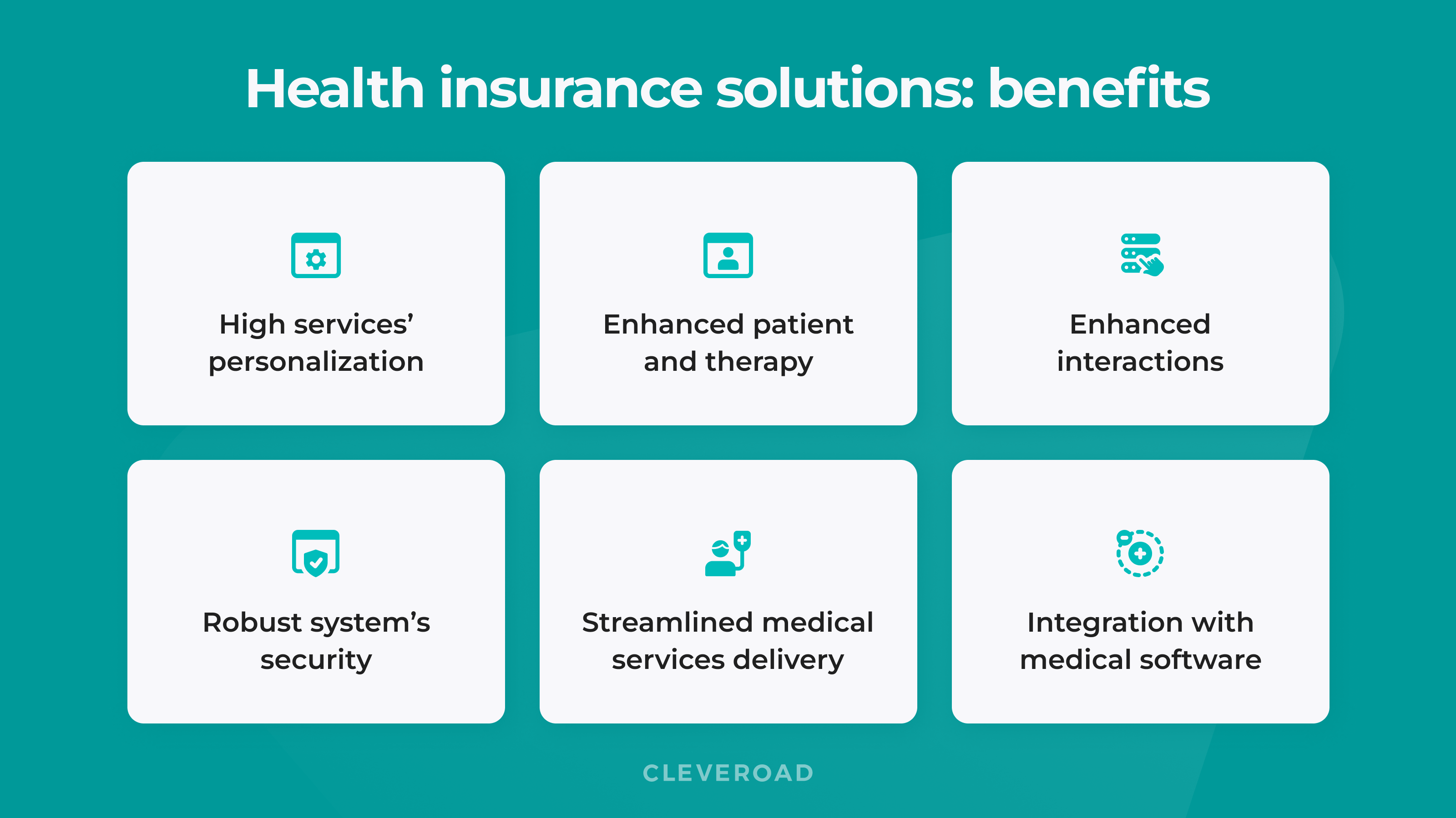 Health insurance solutions benefits