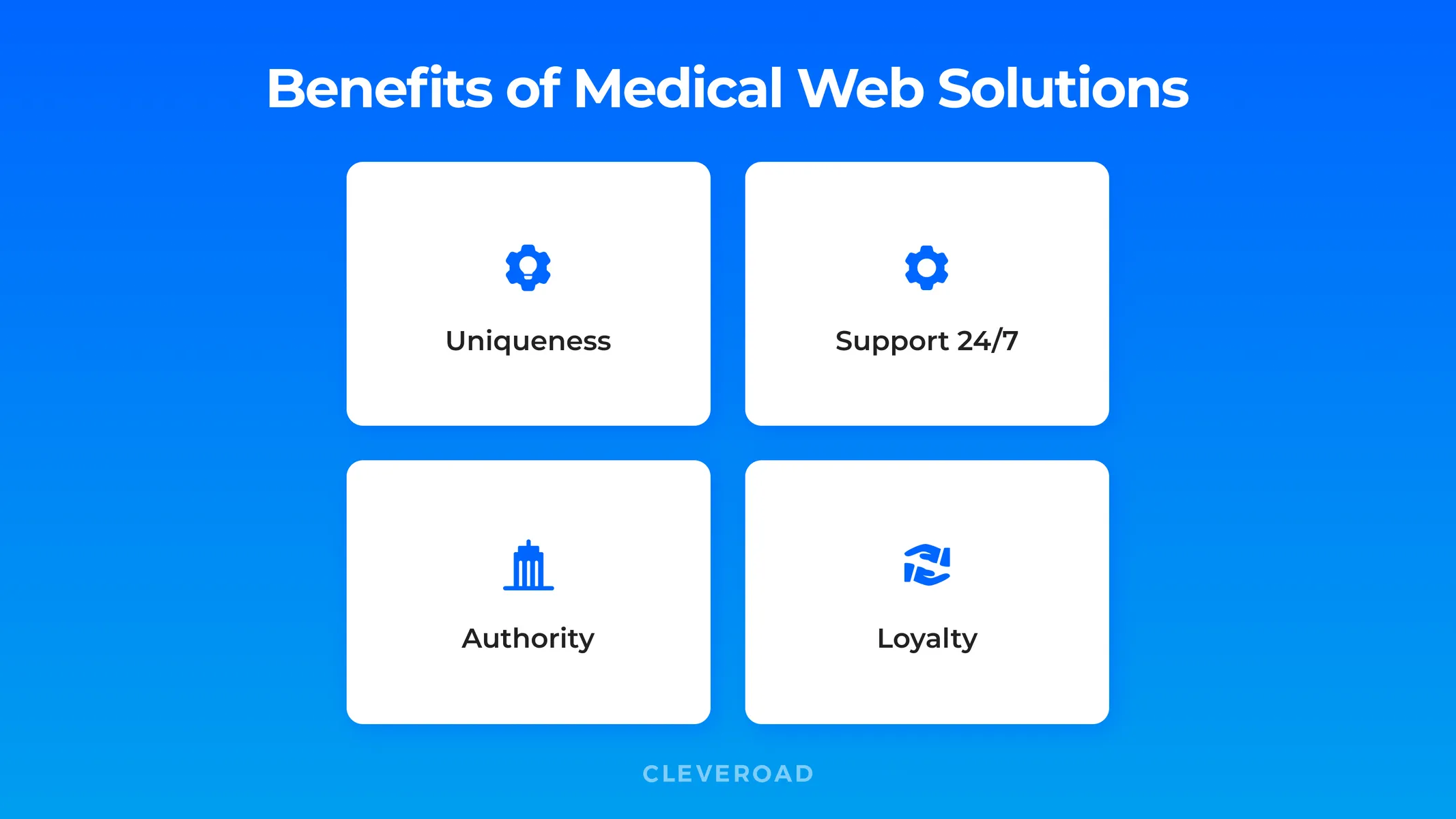 Benefits of healthcare web products