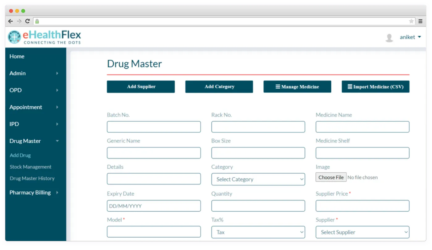 eHealthFlex medical software development