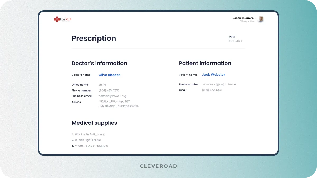electronic medical records software development