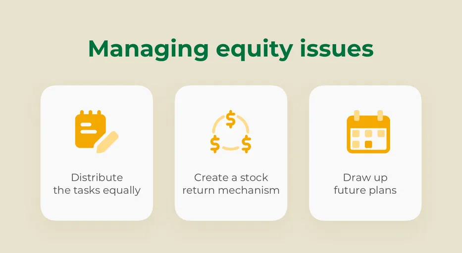 Equity issues with tech co-founders