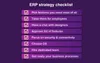 Ensure you've completed this checklist before the start of ERP mobile application development