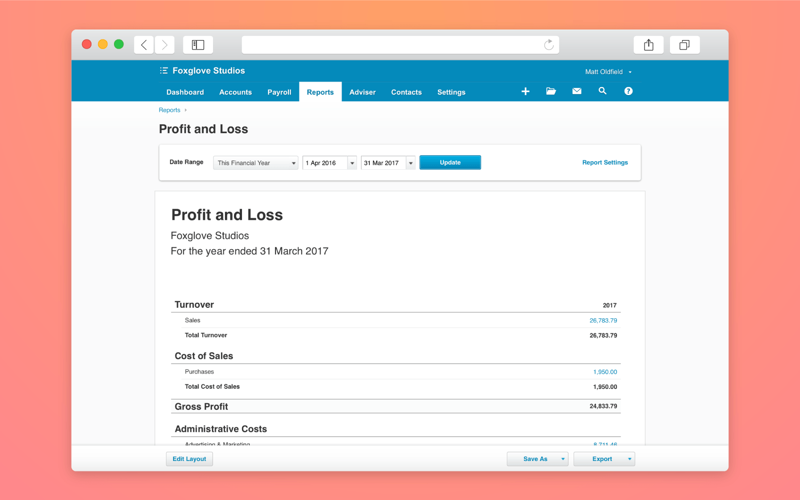 accounting billing software