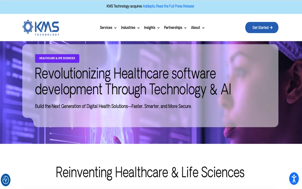 KMS Healthcare telemedicine software development company
