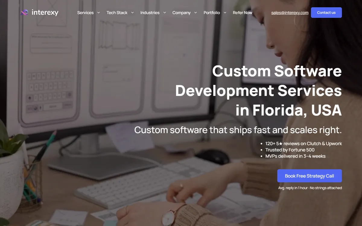 Interexy fintech MVP development agency