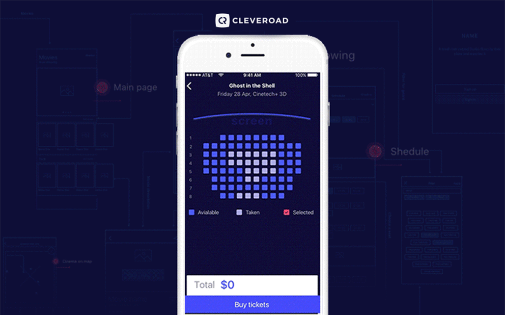 Mobile app animation
