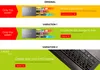 A/B testing of a landing page
