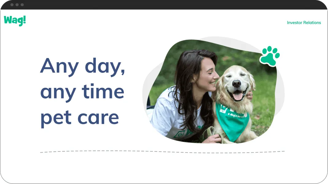 Wag dog walking platform for busy people