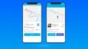 Order and trip screens in MoveUp application